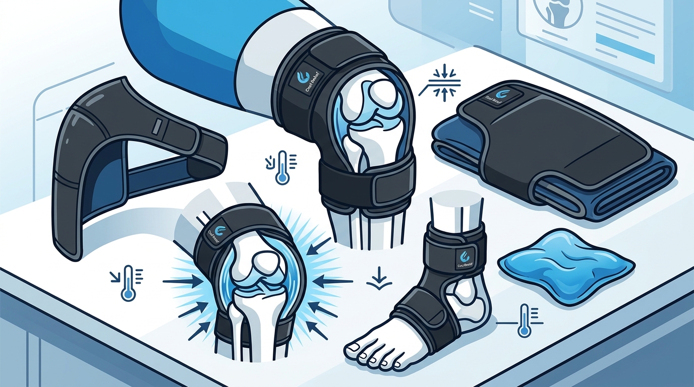 Benefits of Compression Ice Wraps for Injury Relief