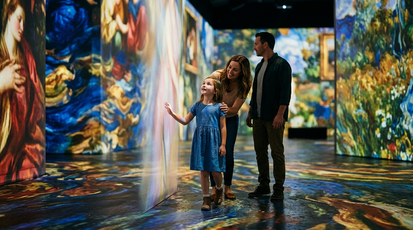Family-Friendly Immersive Cultural Exhibitions Experts Love