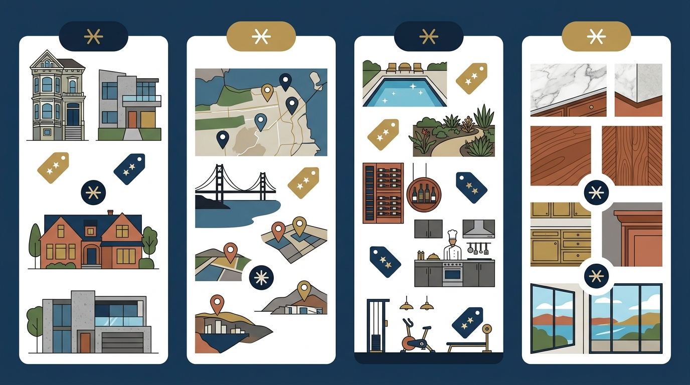 Key Features to Compare High-End Properties in SF Bay Area