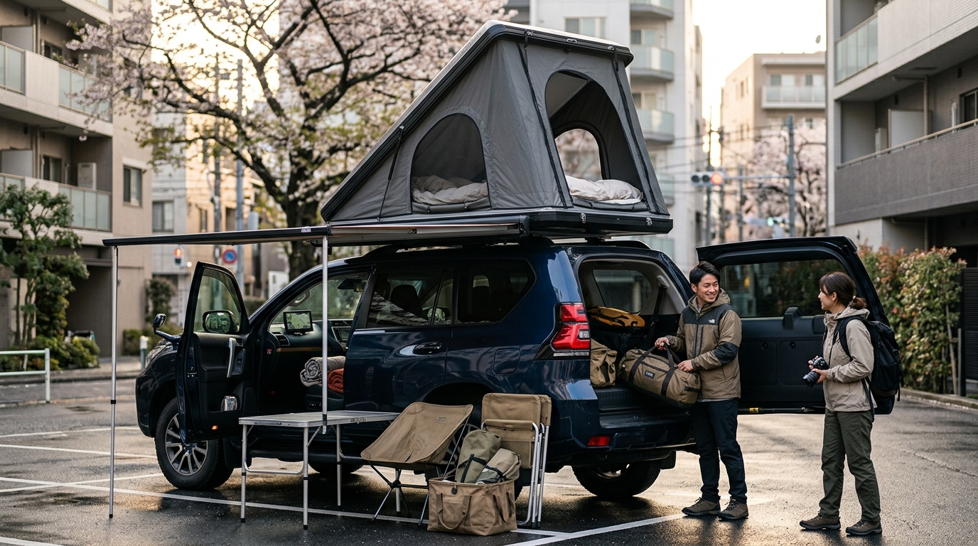 Pick Up a Camper Van in Central Tokyo for Your Japan Trip