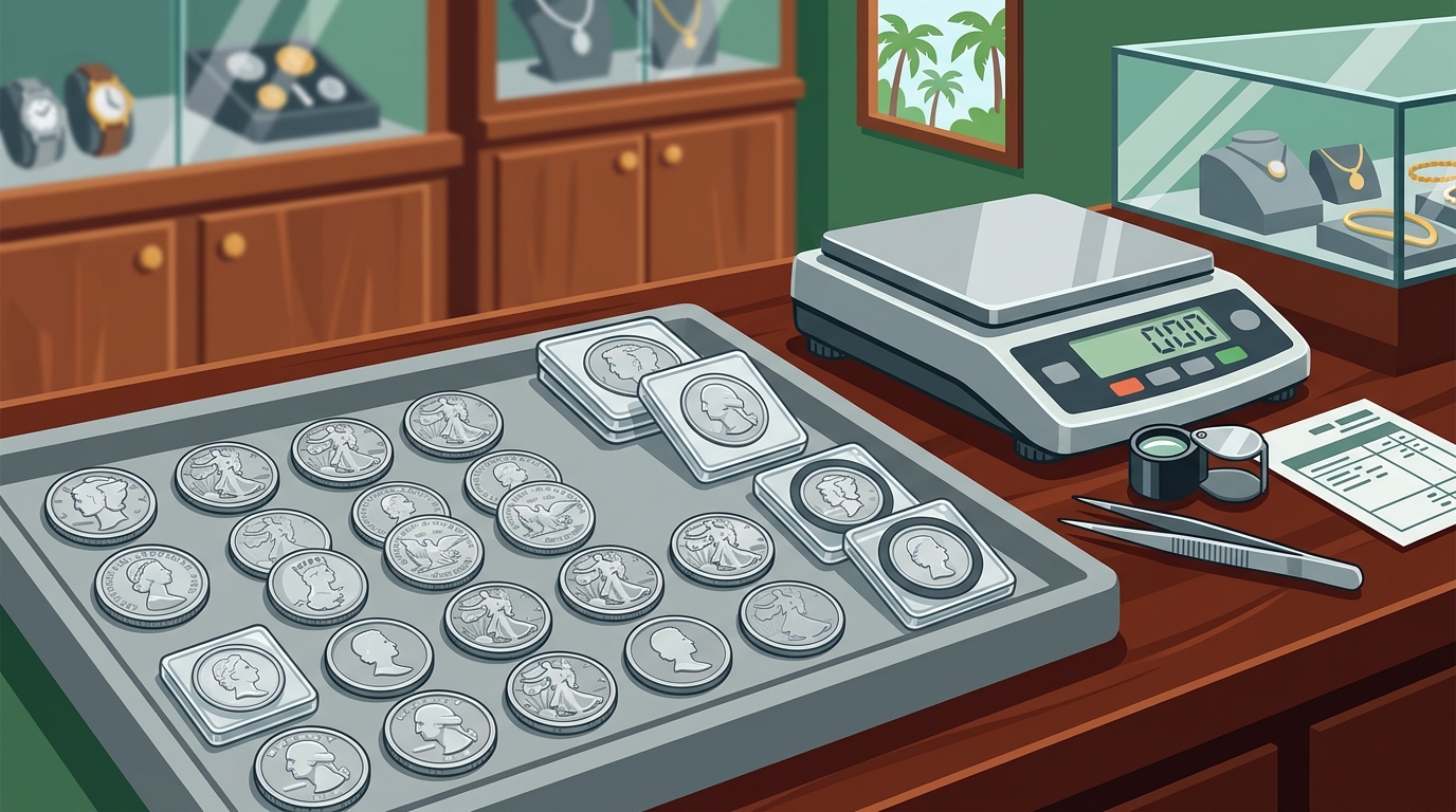 Sell Silver Coins at a Local Jewelry Store: What to Know