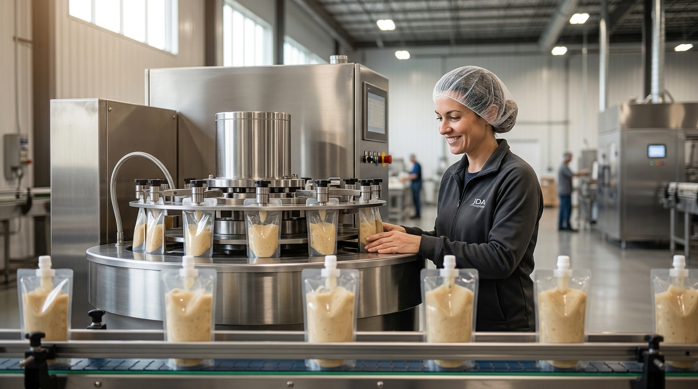 Best Automatic Filling Machine for Standup Doy Pouches
