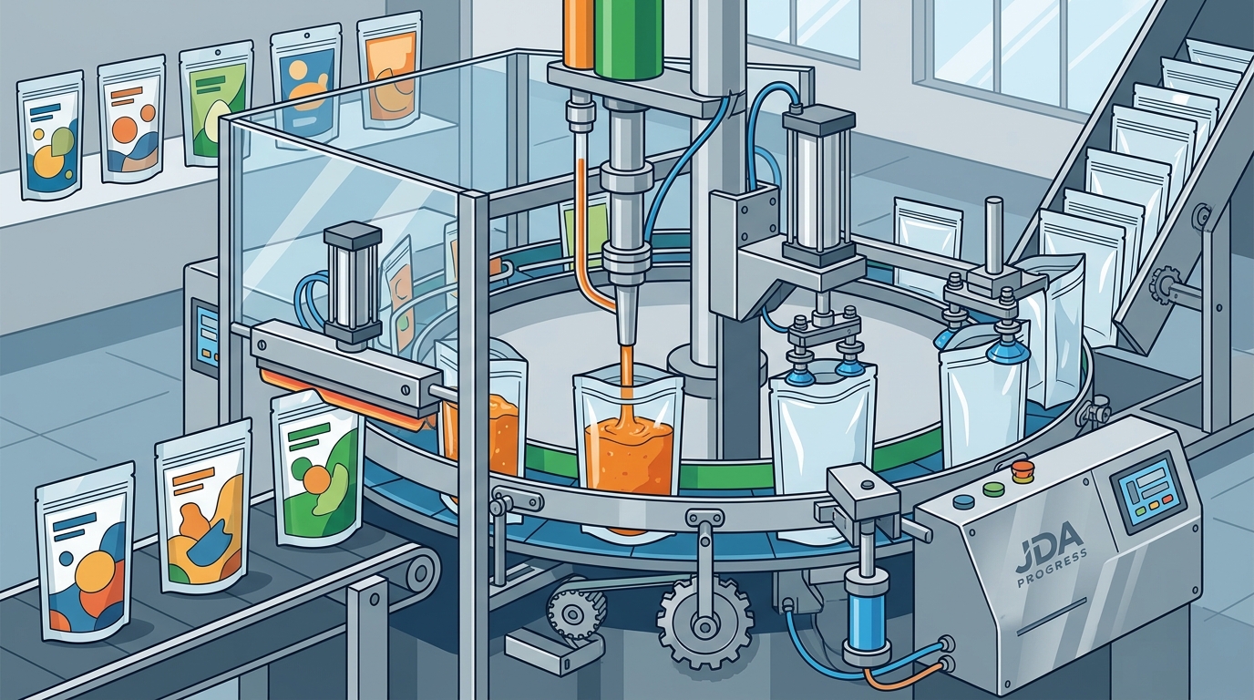 Best Automatic Filling Machine for Standup Doy Pouches
