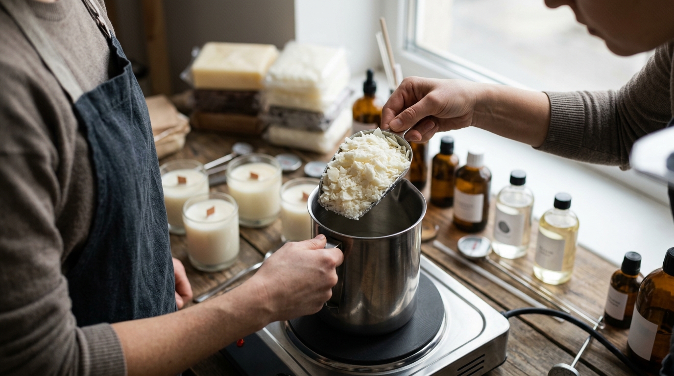 How to Choose the Right Wax for Your Candle Project