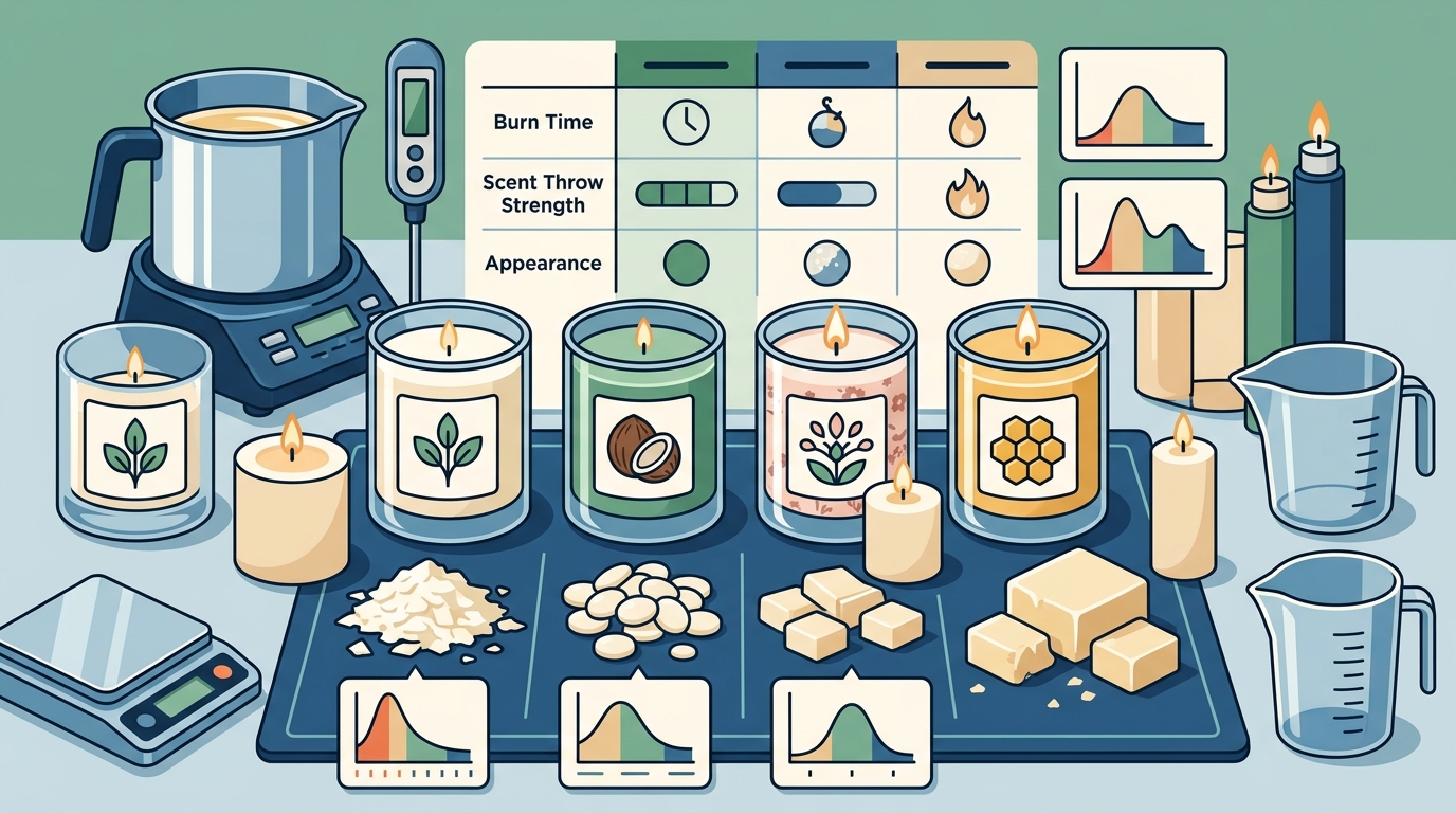 How to Choose the Right Wax for Your Candle Project