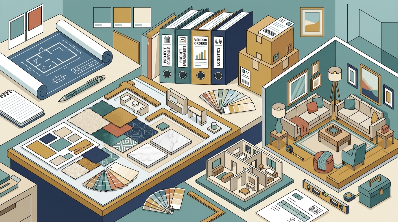 Full-Service Residential Interior Design Process Explained