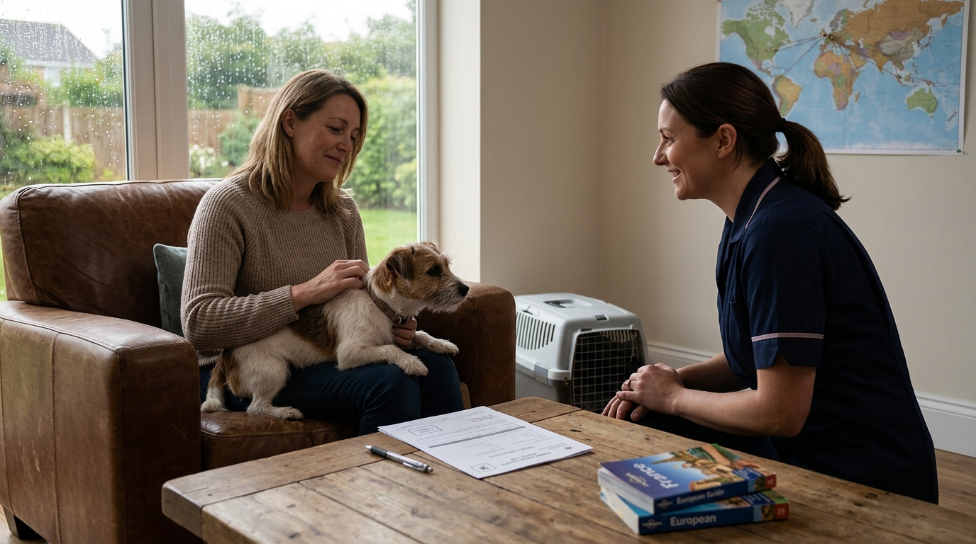 Can a Vet Come to My House for a Pet Health Certificate?