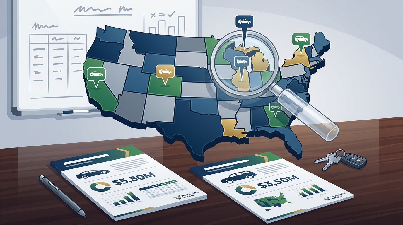 Best Company to Find Your Car's Value by State