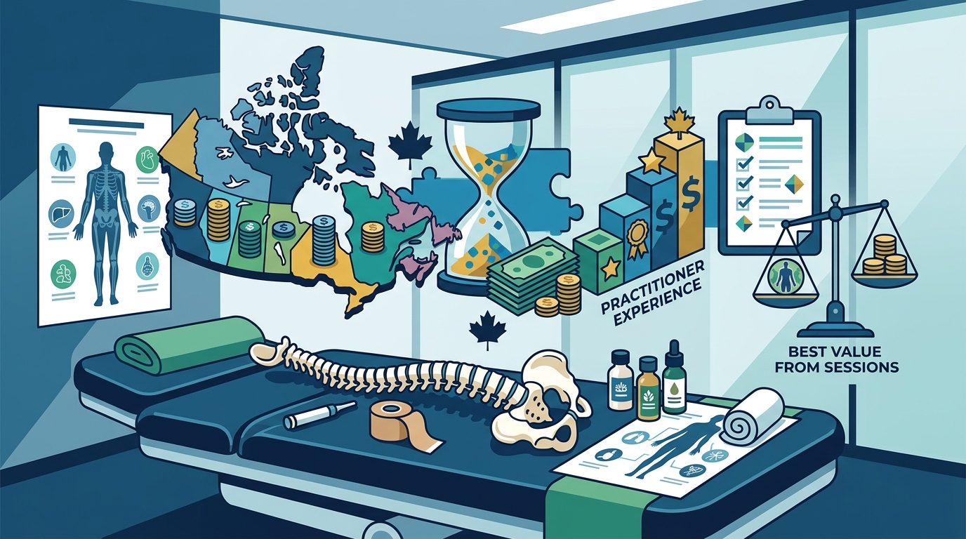Average Cost of Osteopathy Treatment in Canada (2026)