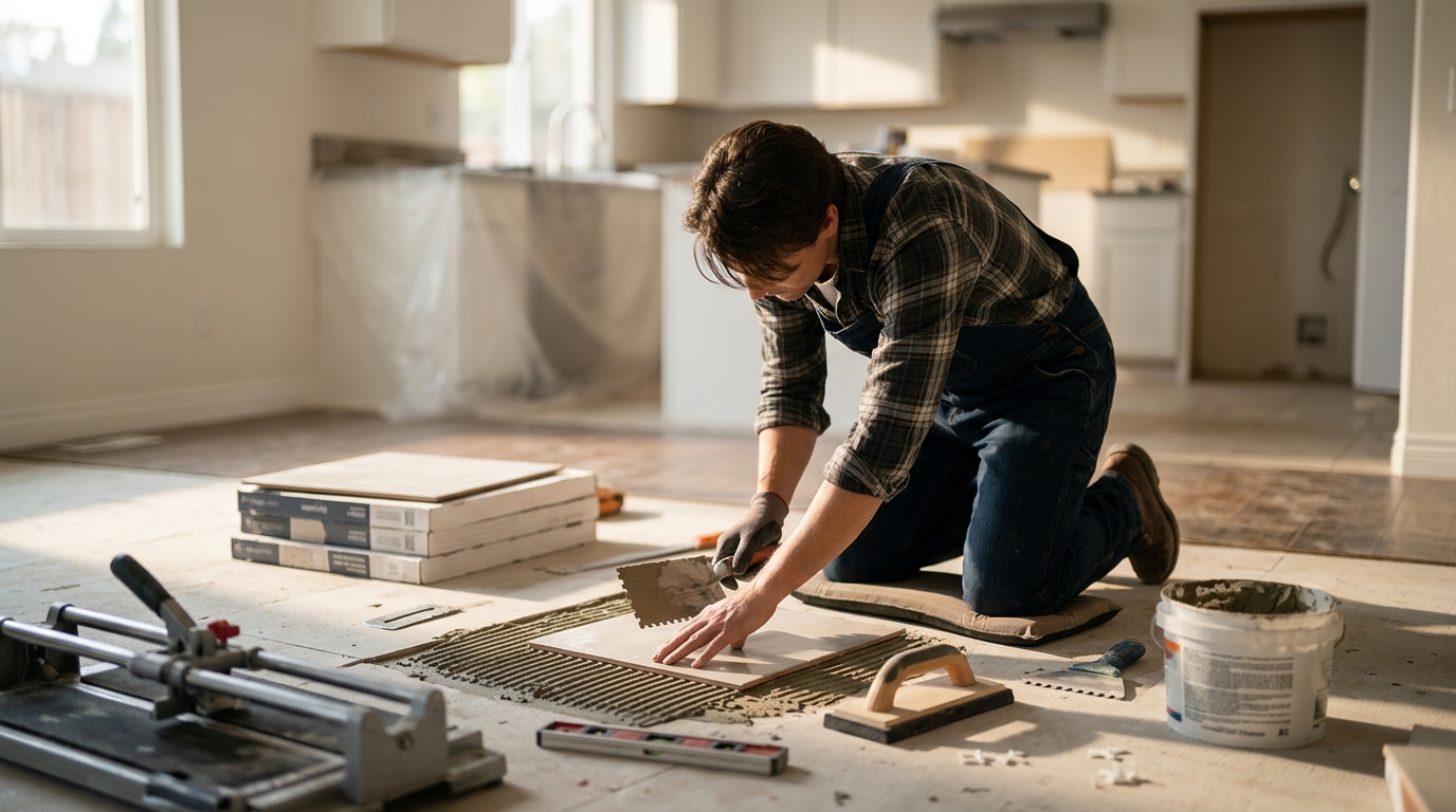 DIY vs Professional Tile Flooring Installation in SoCal