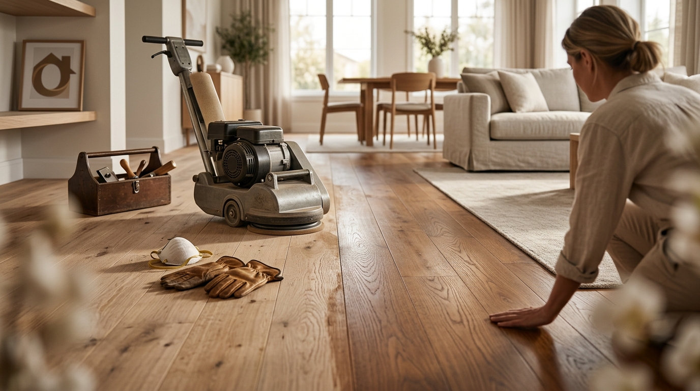 Benefits of Professional Hardwood Floor Sanding & Refinishing