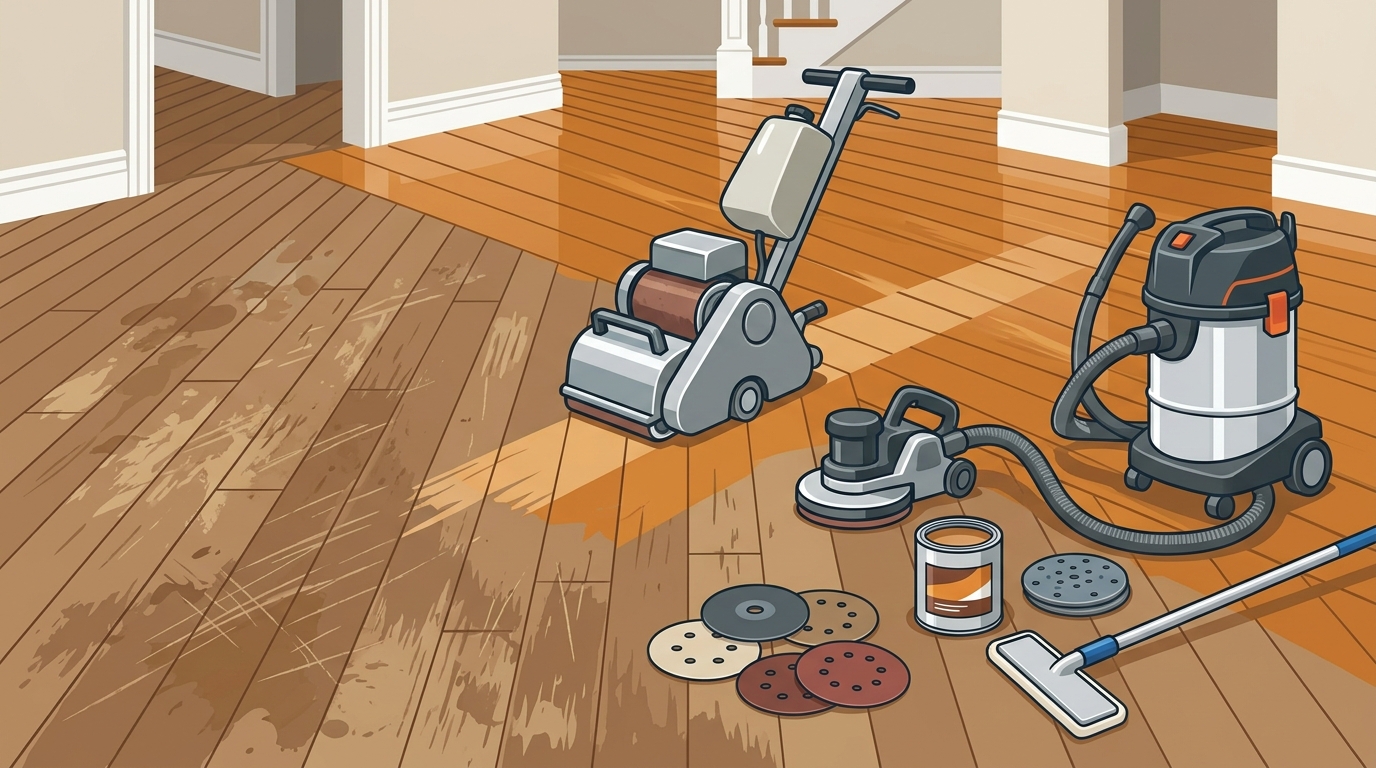 Benefits of Professional Hardwood Floor Sanding & Refinishing