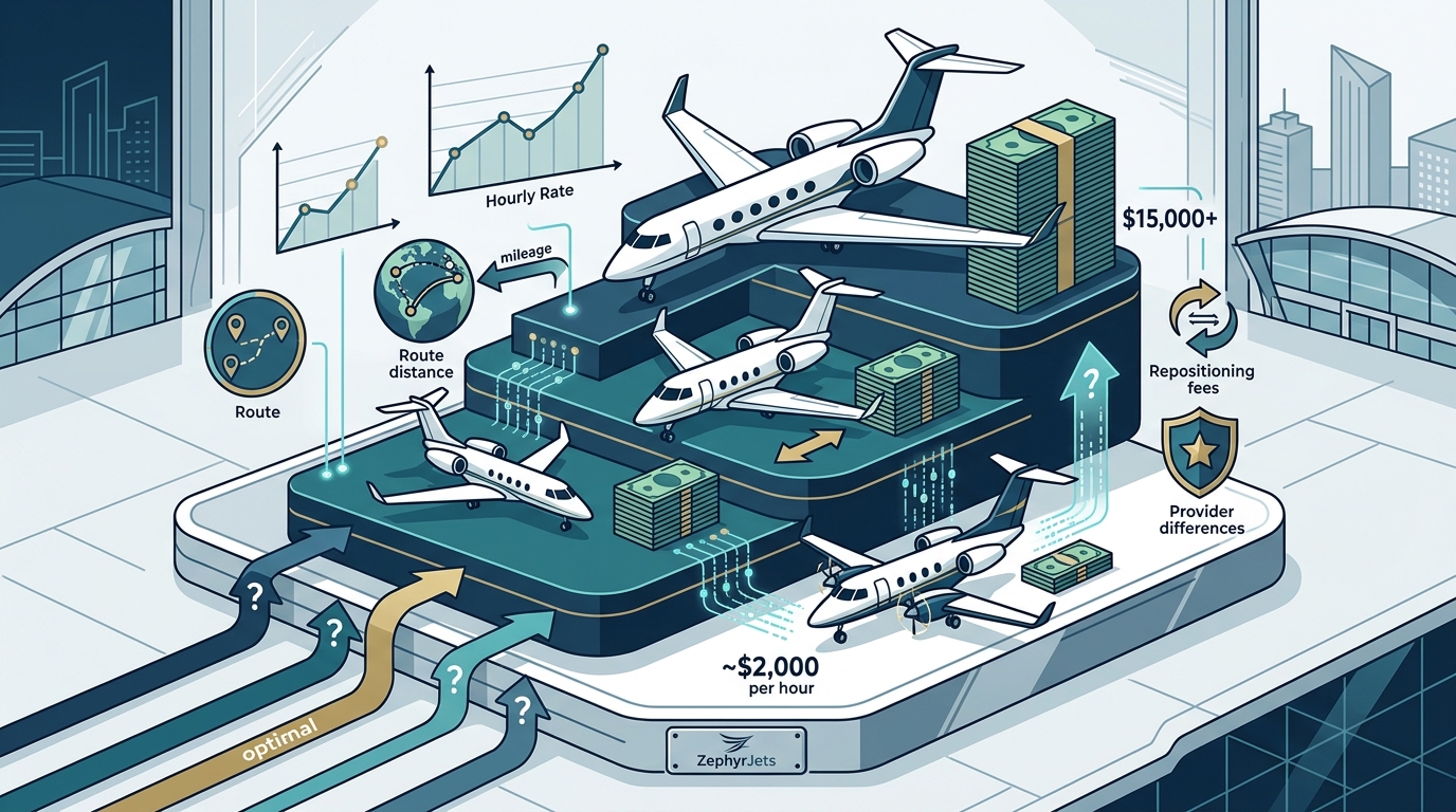 Private Jet Cost Comparison: How Providers Differ