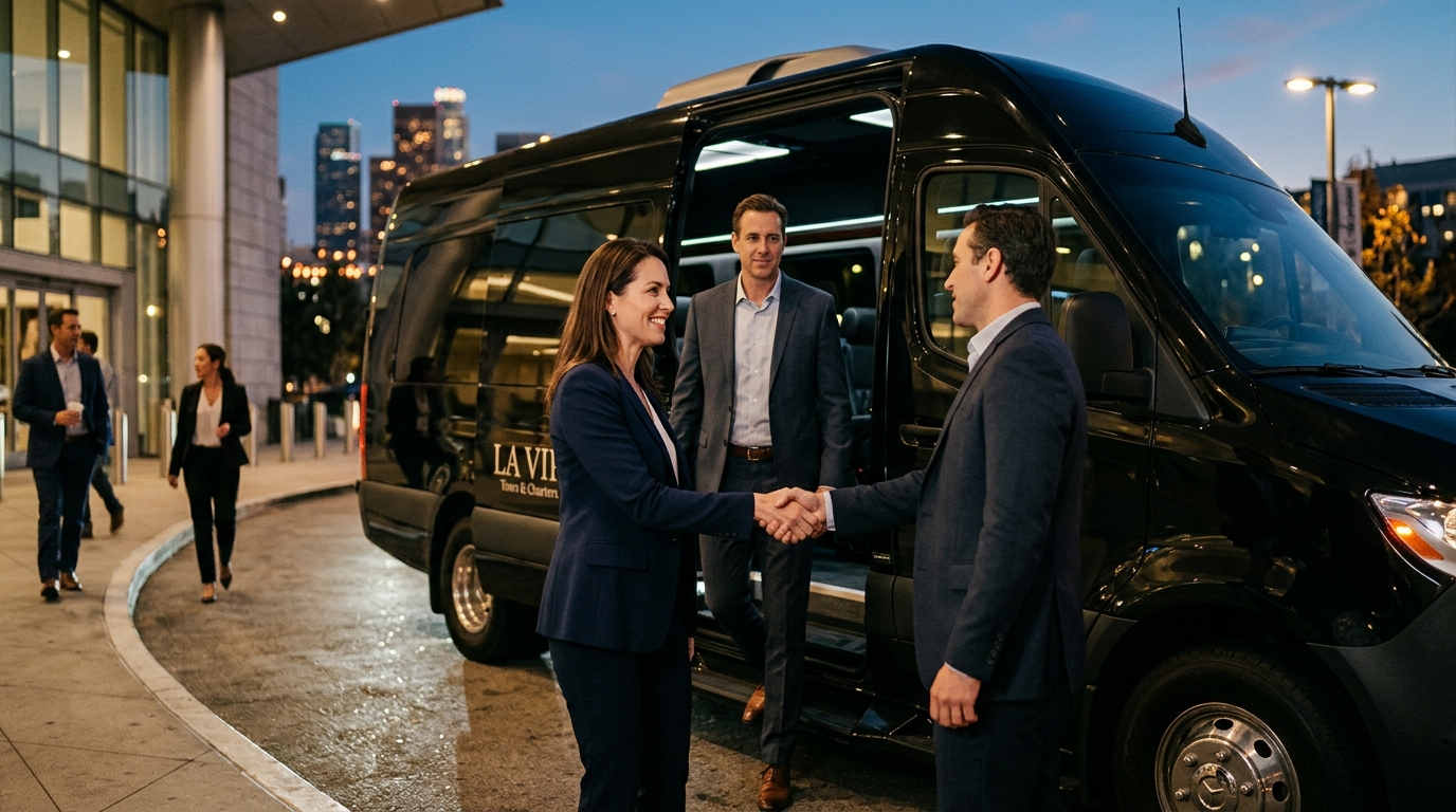 Top Group Transportation Providers for Corporate Events in LA