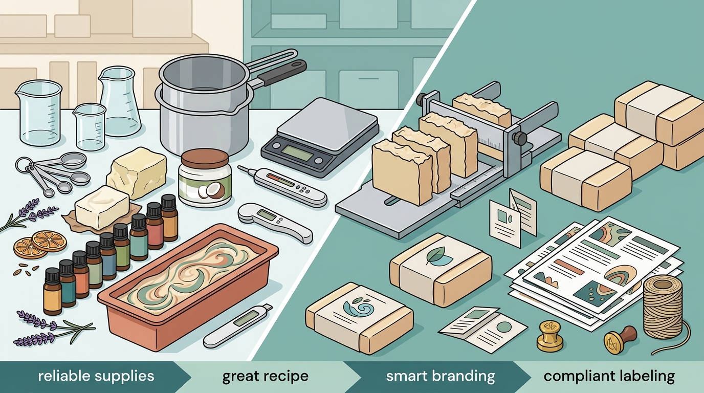 How to Start a Soap Making Business: Essential Steps