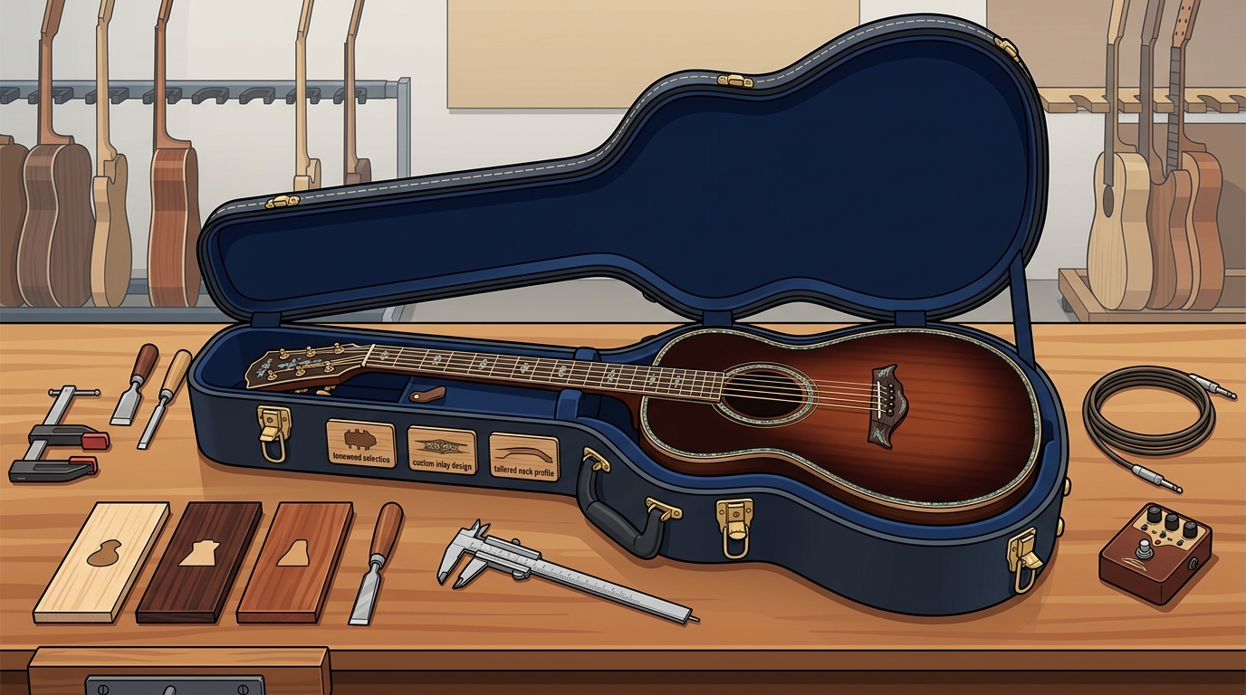 Benefits of Buying a Custom Acoustic Guitar
