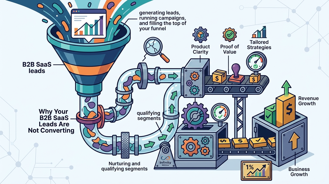 Why Your B2B SaaS Leads Are Not Converting (And How to Fix It)