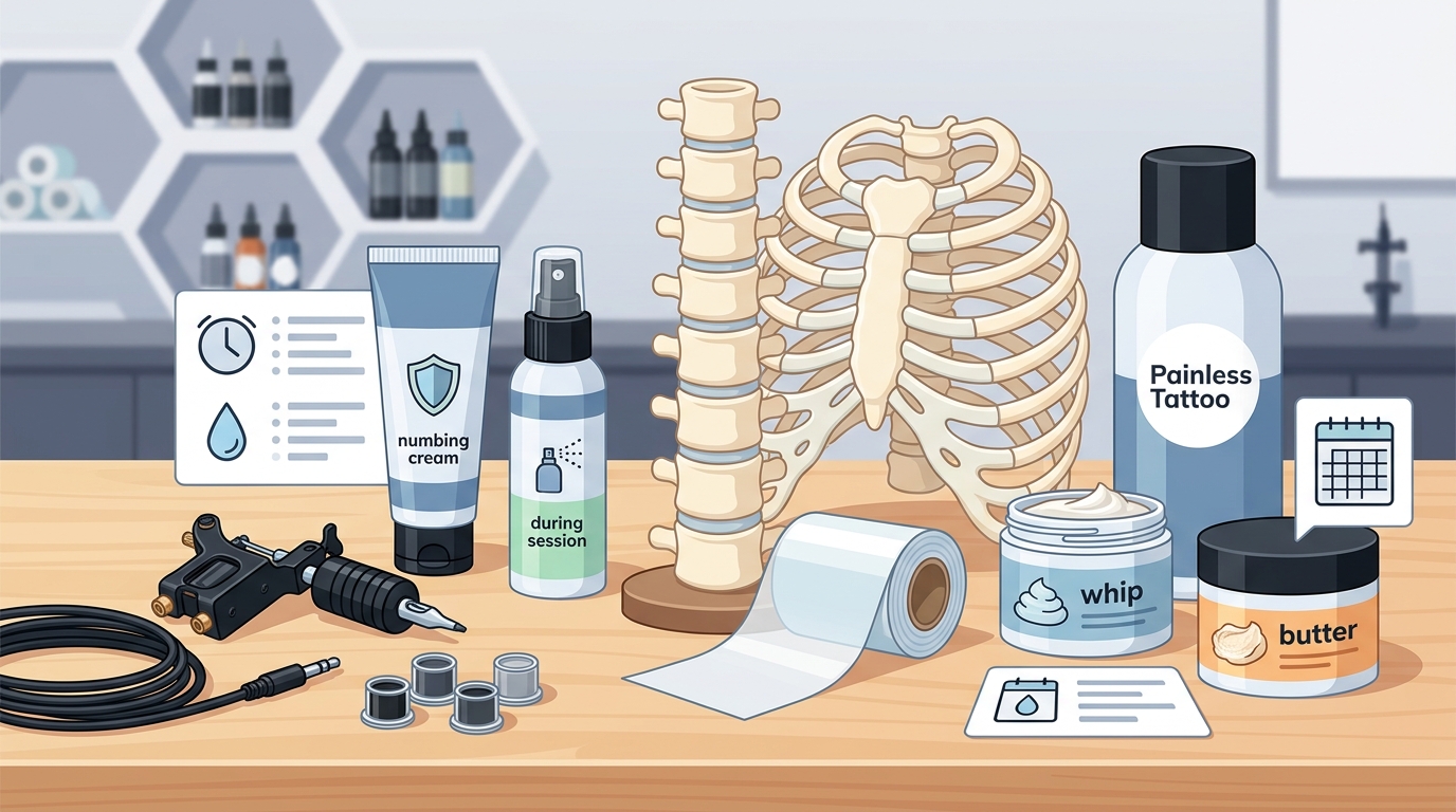 Rib and Spine Tattoo Pain: How to Prepare and Manage It