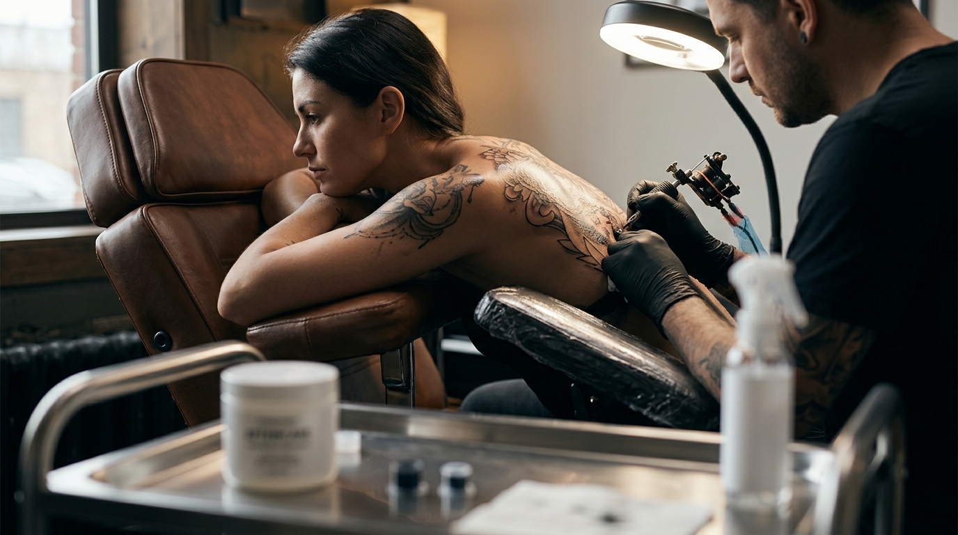How to Handle Pain During a Long Tattoo Session