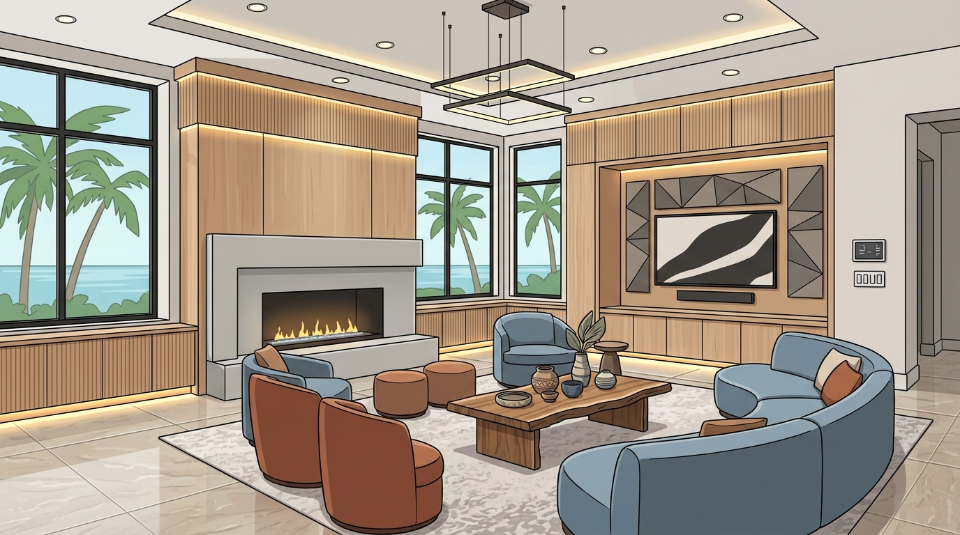 Living Room Modernization Ideas for Tampa Bay Homes