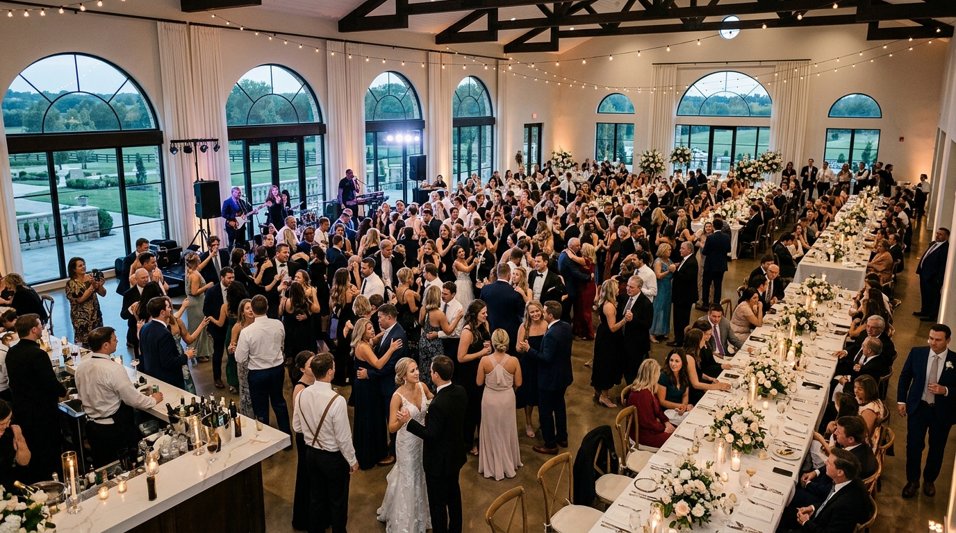 Large Guest Count Wedding Venue: 7 Key Advantages