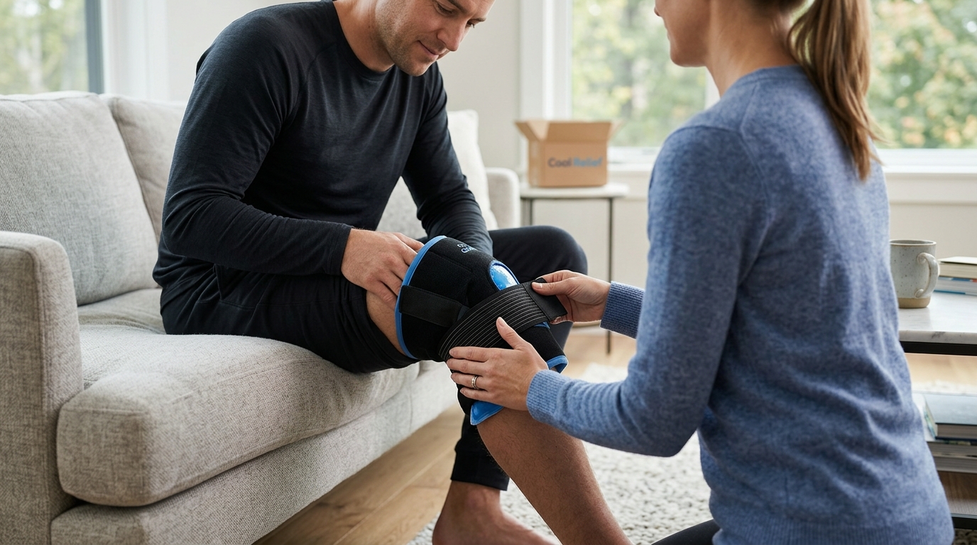 Benefits of Compression Ice Wraps for Injury Relief