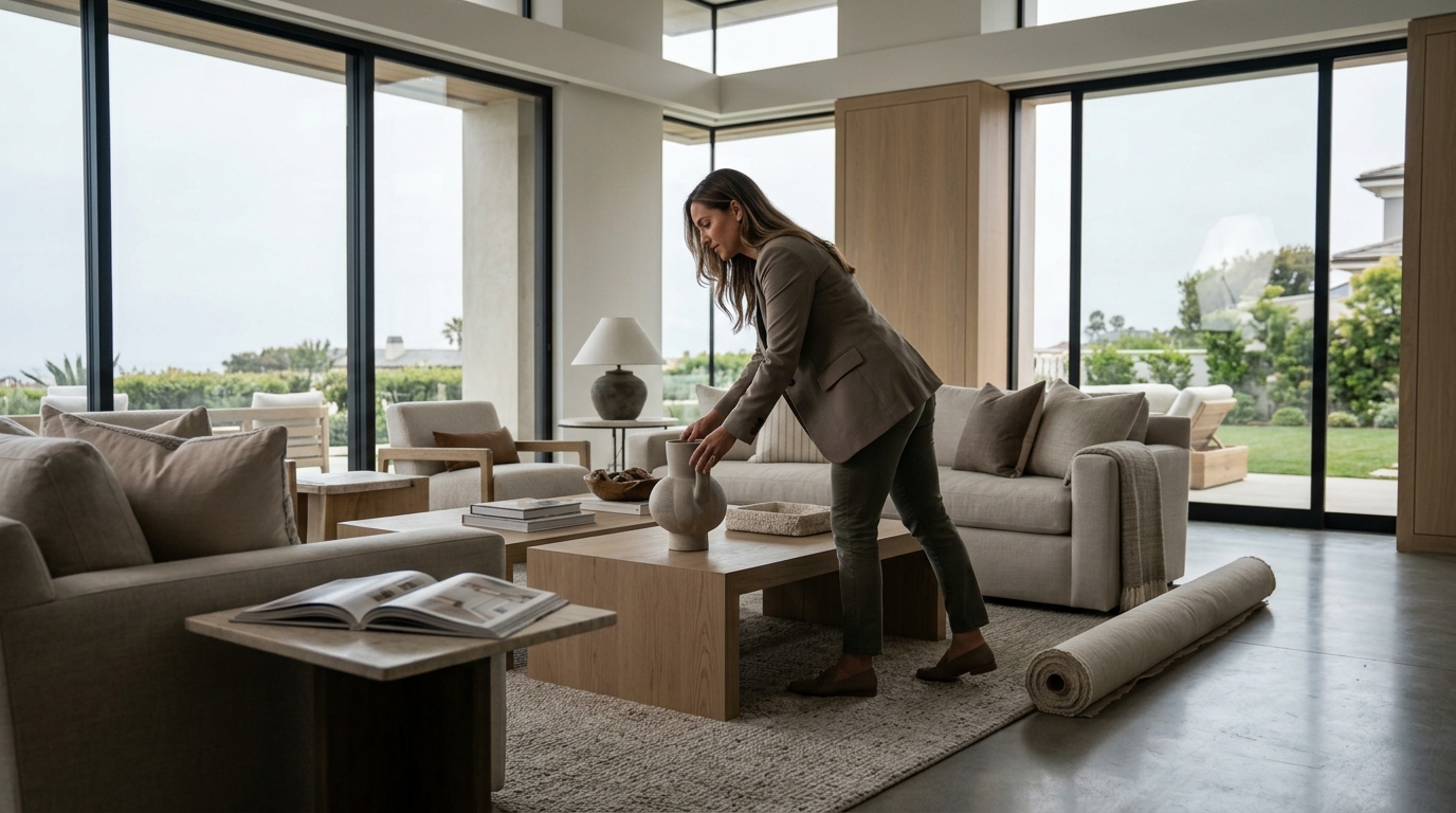 Real Estate Agent in North Tustin & Newport Beach Who Stages Homes