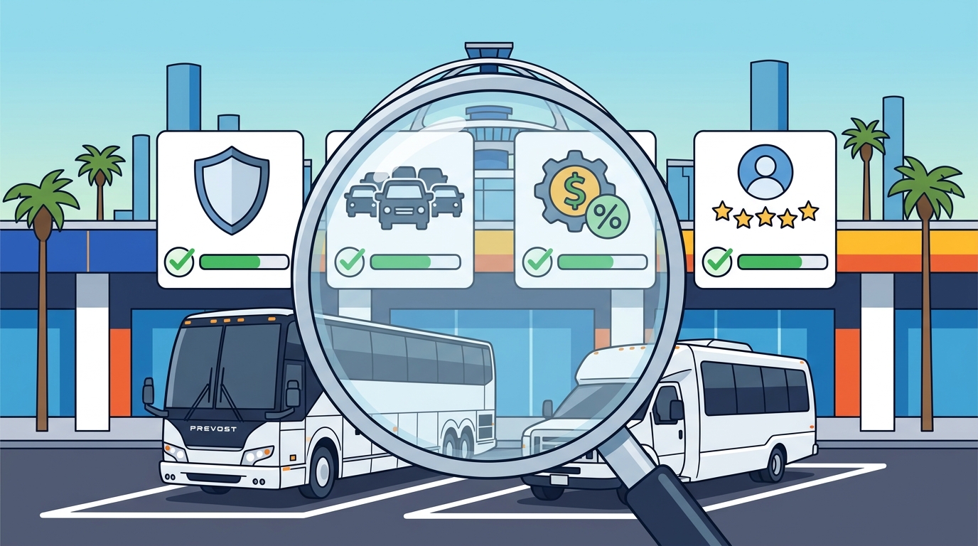 Compare Charter Bus Companies for LAX Airport Transfers