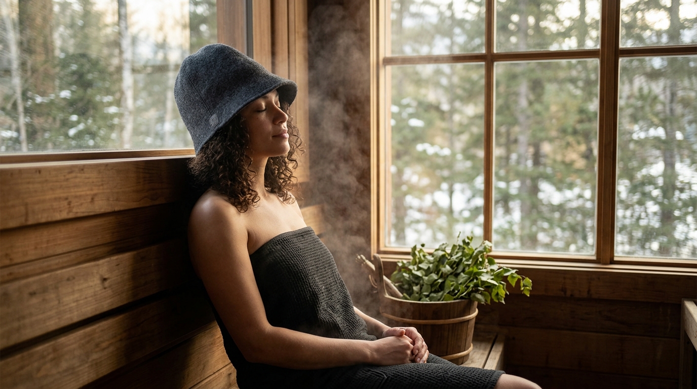 Sauna Accessories That Protect Hair From Heat Damage