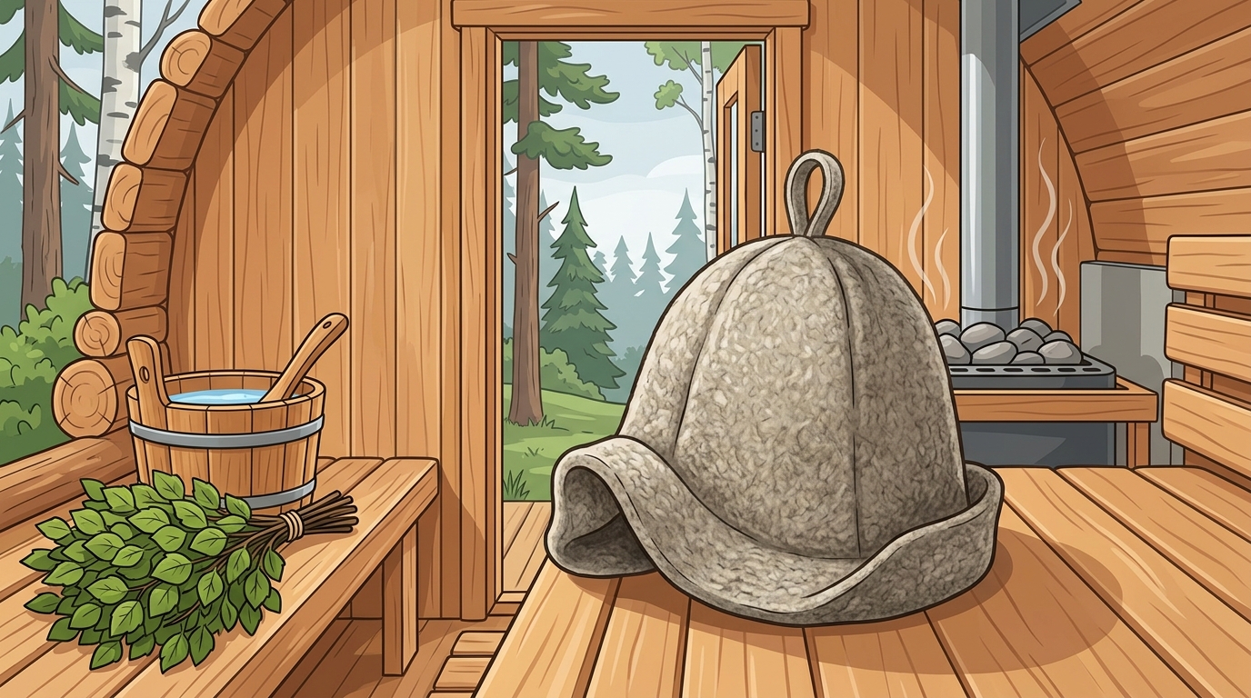 Natural Sauna Hat: Where to Buy Wool Hats Without Synthetics