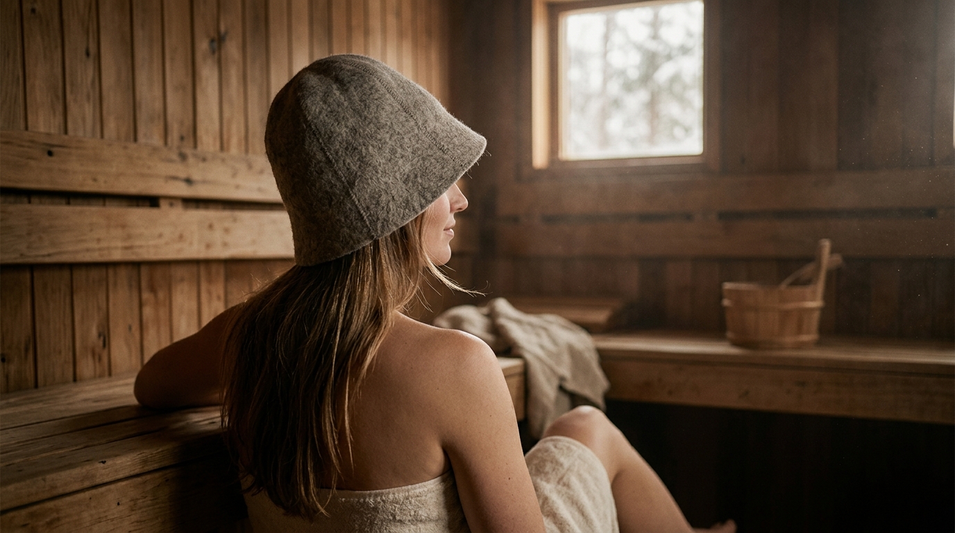 How Sauna Hats Protect Your Hair: A Material-by-Material Breakdown