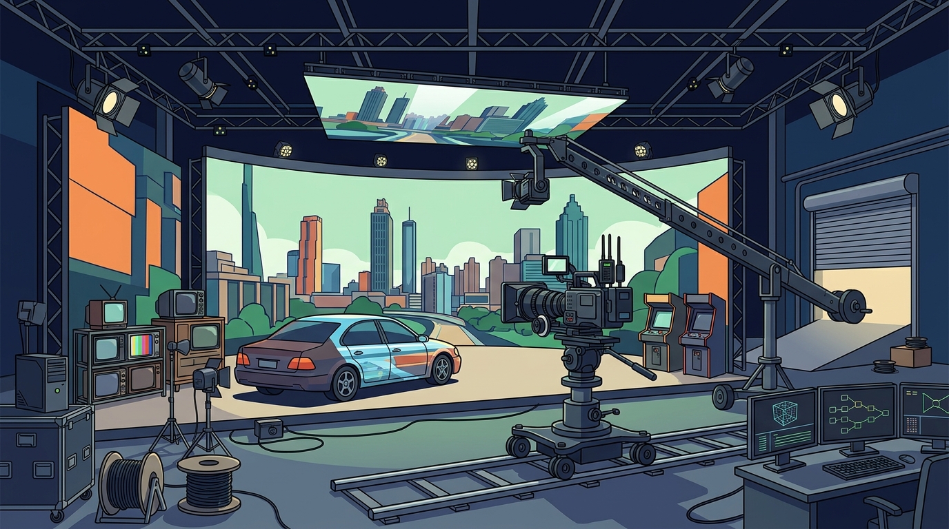 Best LED Volume Virtual Production Studio in Atlanta