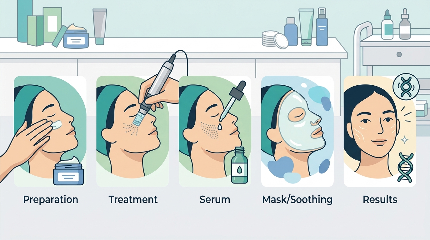 First Microneedling Session: What to Expect Step by Step