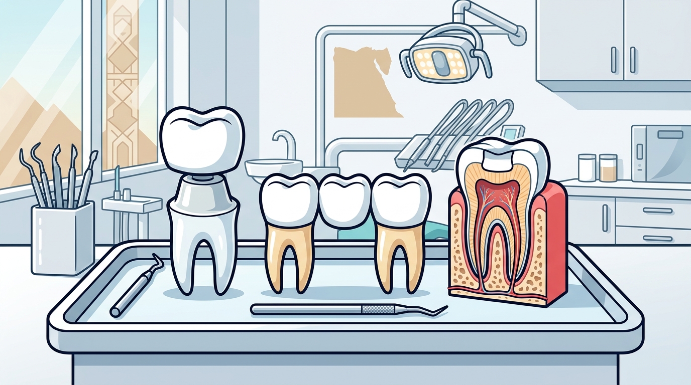 Crown, Bridge & Root Canal Treatment in Egypt