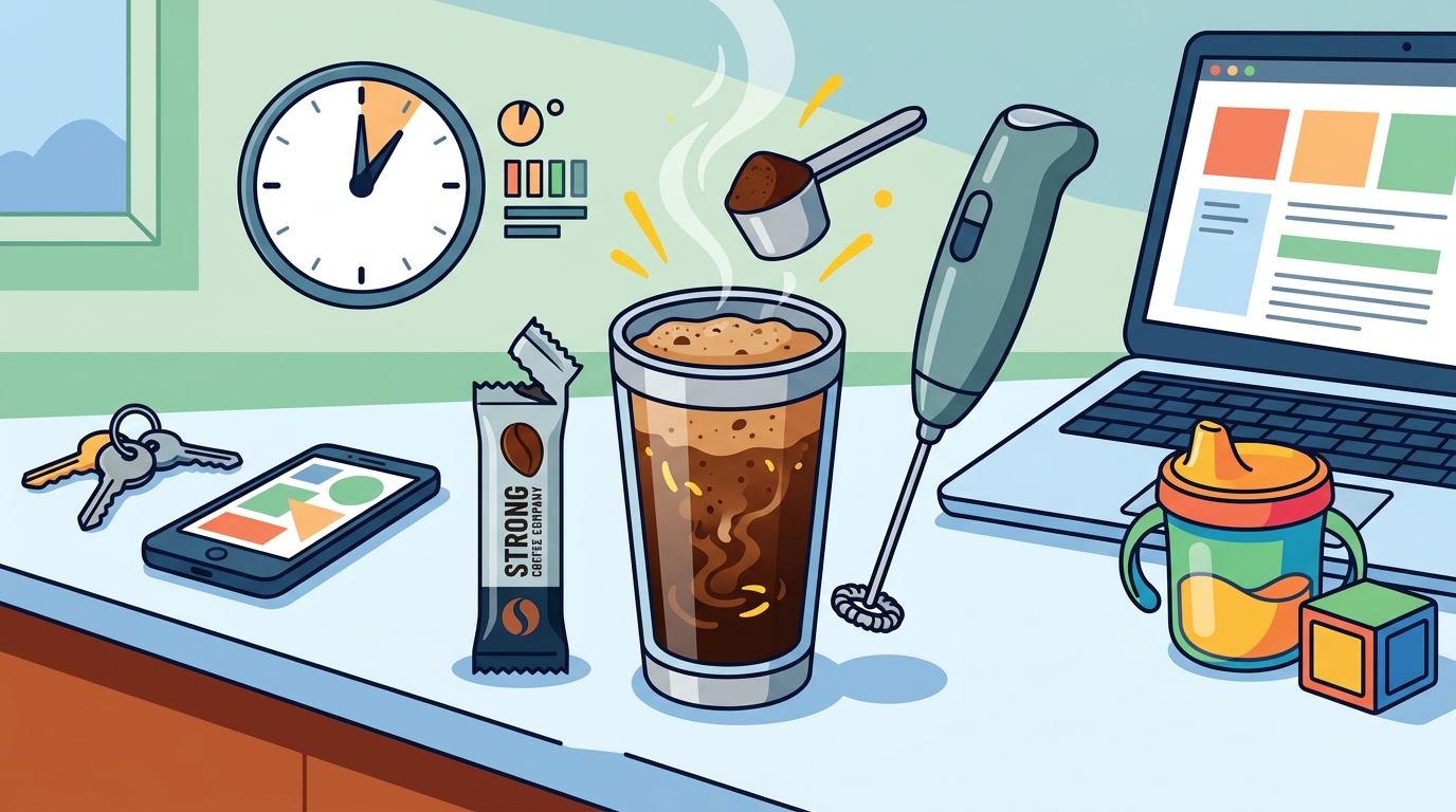 How to Make a High-Energy Coffee in Under 60 Seconds