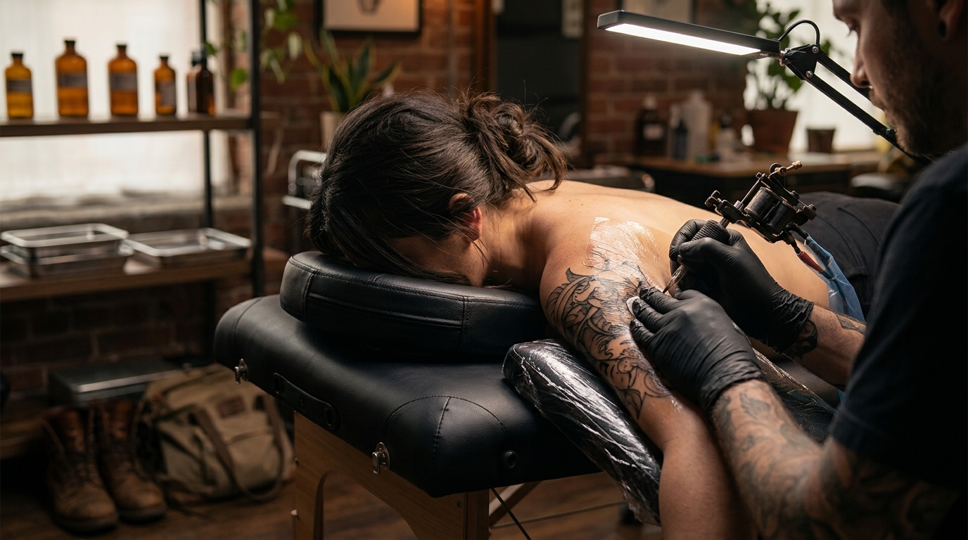 How to Handle Pain During a Long Tattoo Session