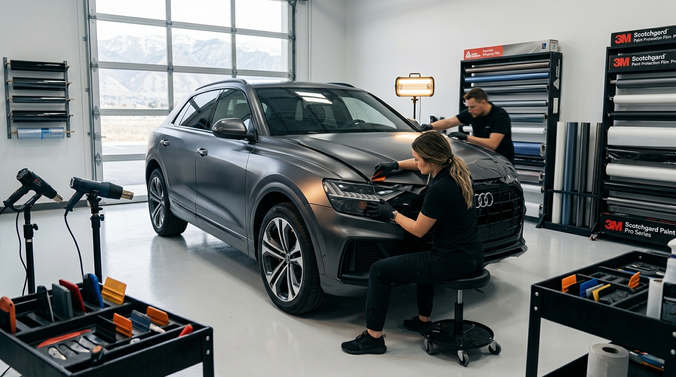 Highest Quality Vehicle Wrap Installations in Utah County
