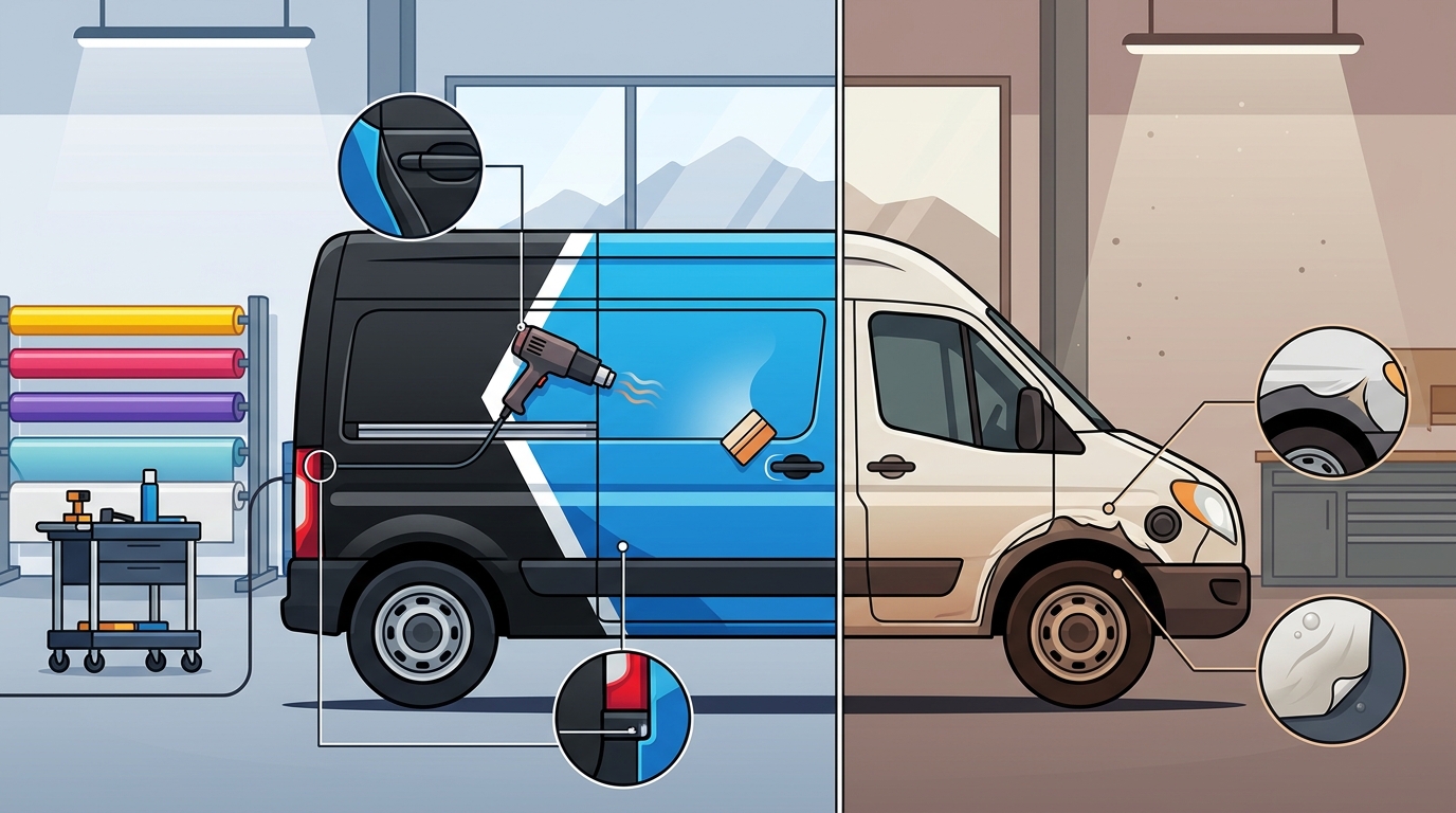 Highest Quality Vehicle Wrap Installations in Utah County