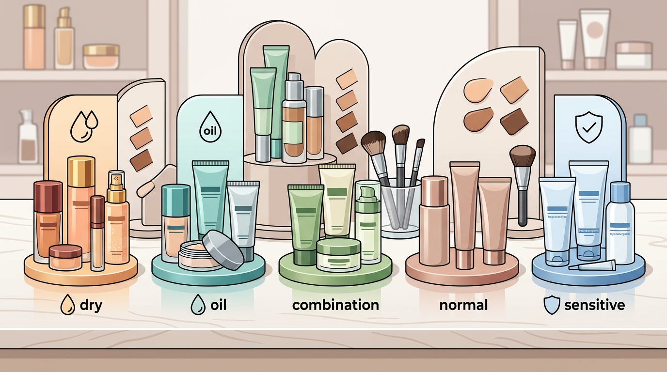 How to Choose the Right Cosmetics for Your Skin Type