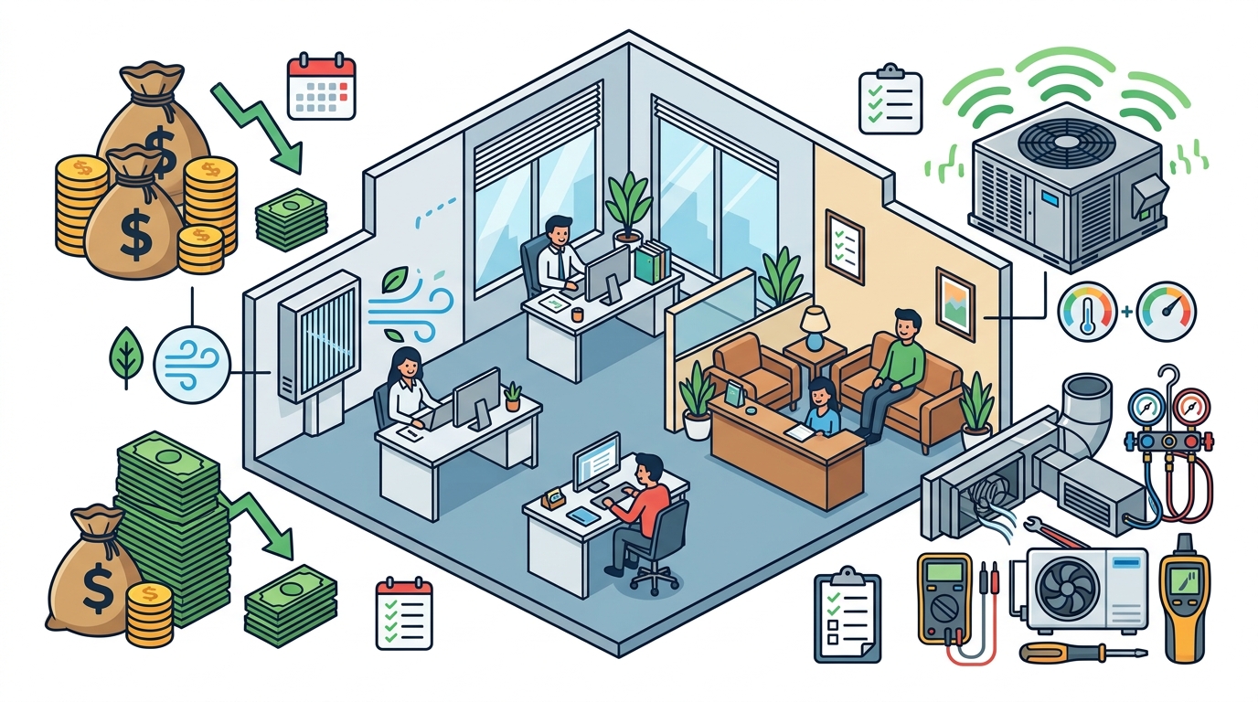 Benefits of Regular HVAC Maintenance for Businesses