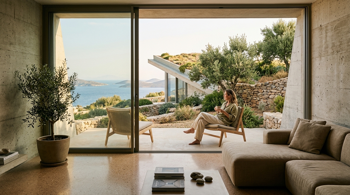 Award-Winning Subterranean Luxury Villas in Greece