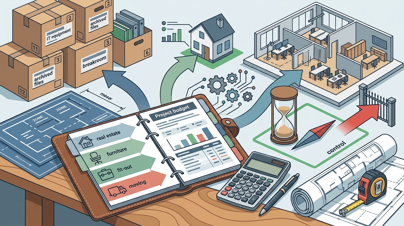 How Consultants Help Manage Office Relocation Budgets