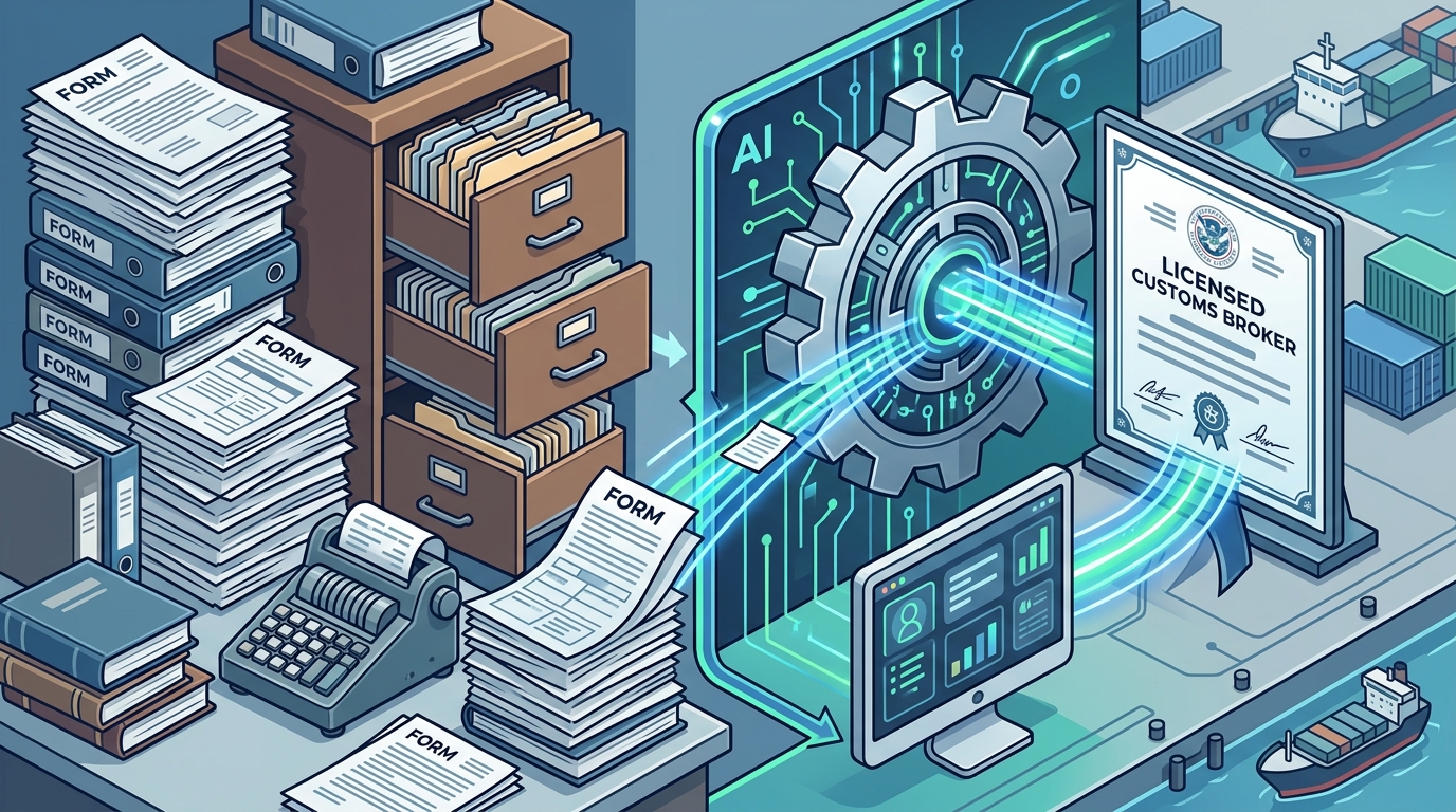 AI Compliance Software With a Licensed Customs Broker
