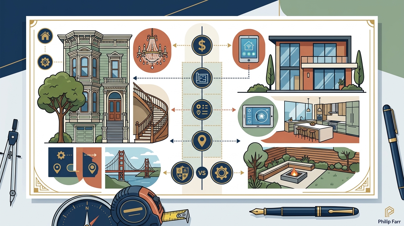 Key Features to Compare High-End Properties in the Bay Area