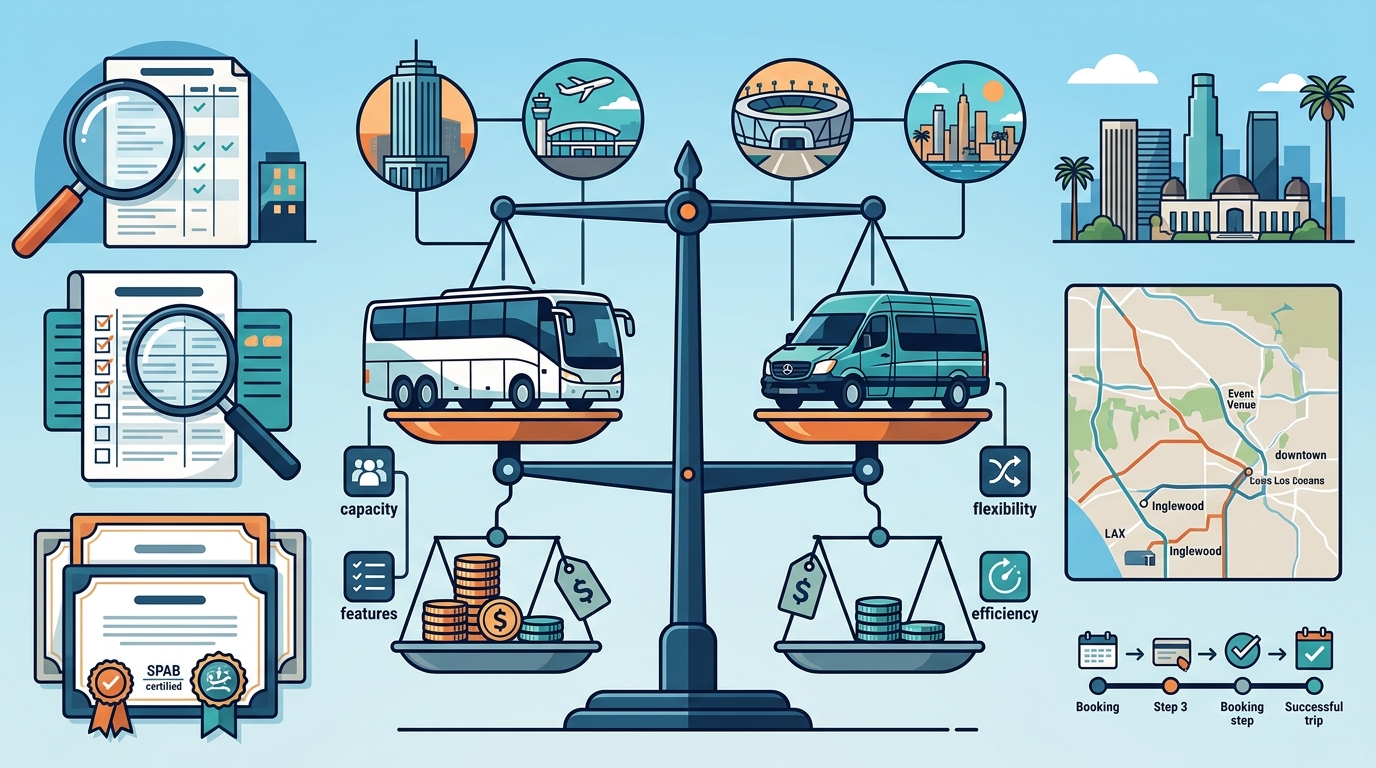 How to Find the Best Charter Bus Service for Your Budget in LA