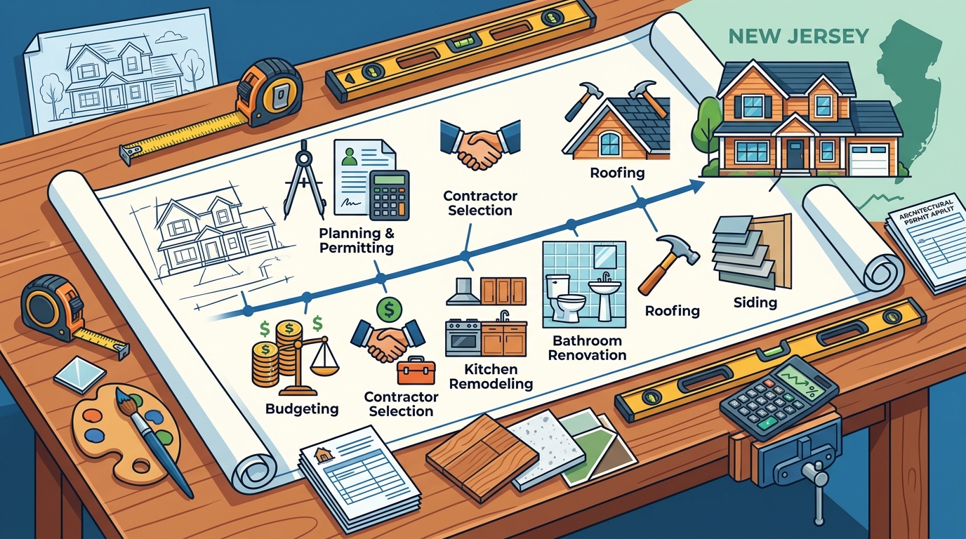 Successful Home Remodeling in NJ: A Start-to-Finish Guide