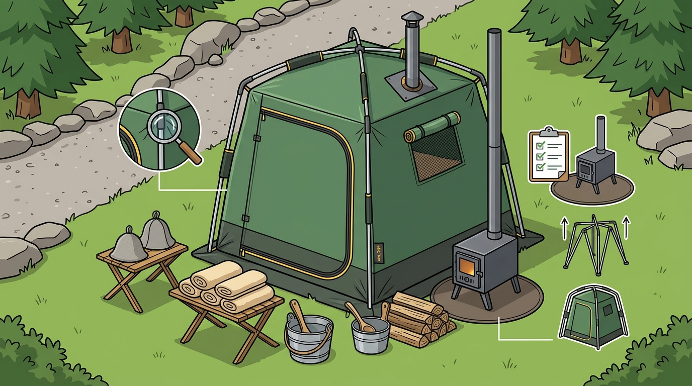 High Quality Portable Tent Sauna: Safety and Buying Guide