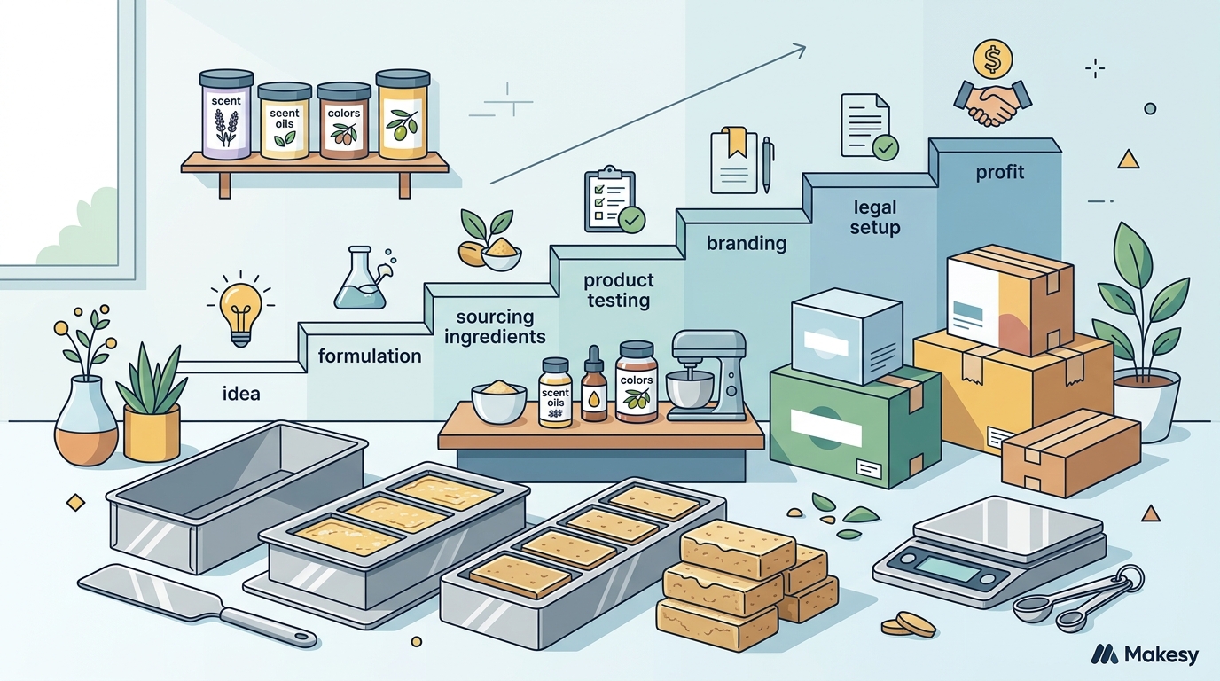 How to Start a Soap Making Business: 7 Essential Steps
