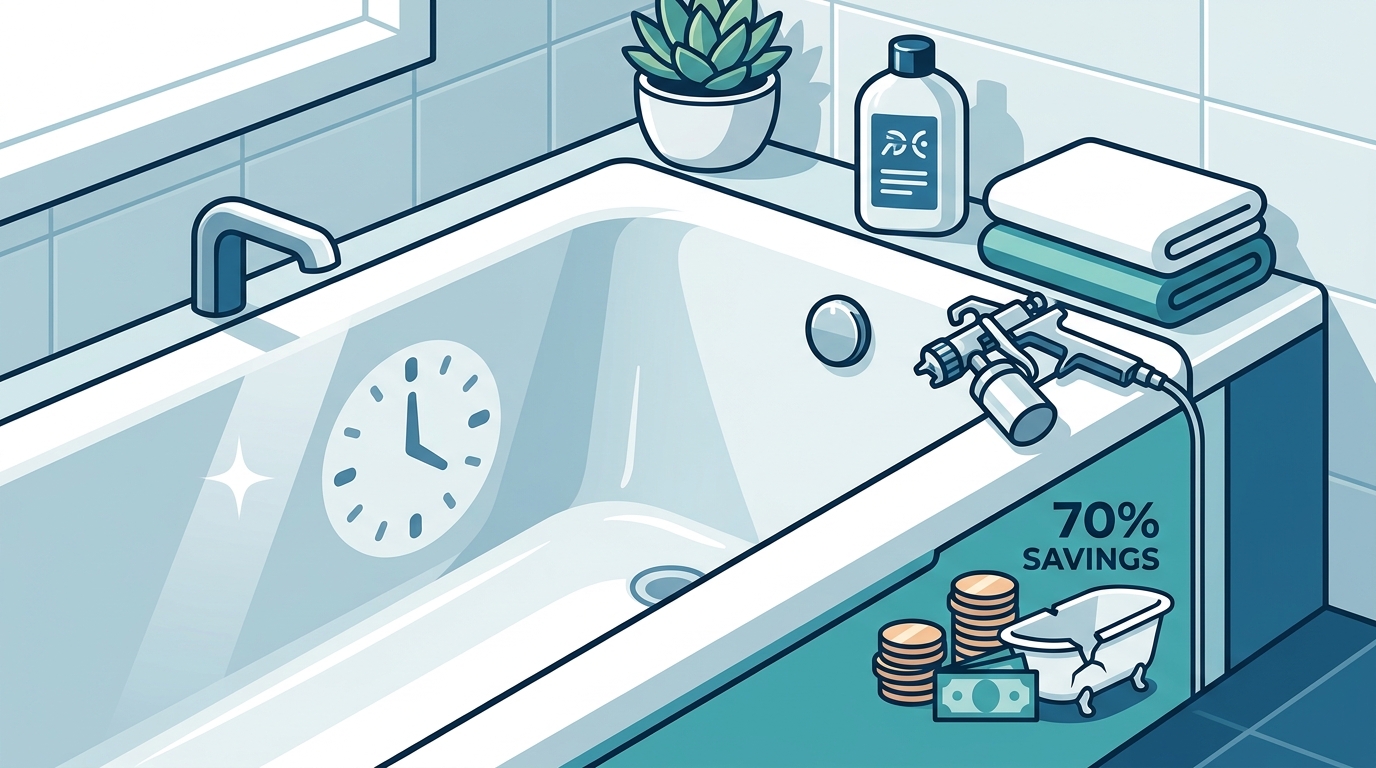 How Long Does Bathtub Refinishing Last in Corona CA?