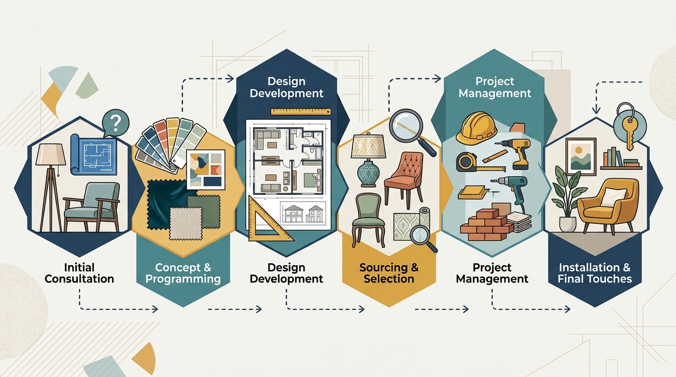 Full-Service Residential Interior Design Process Explained